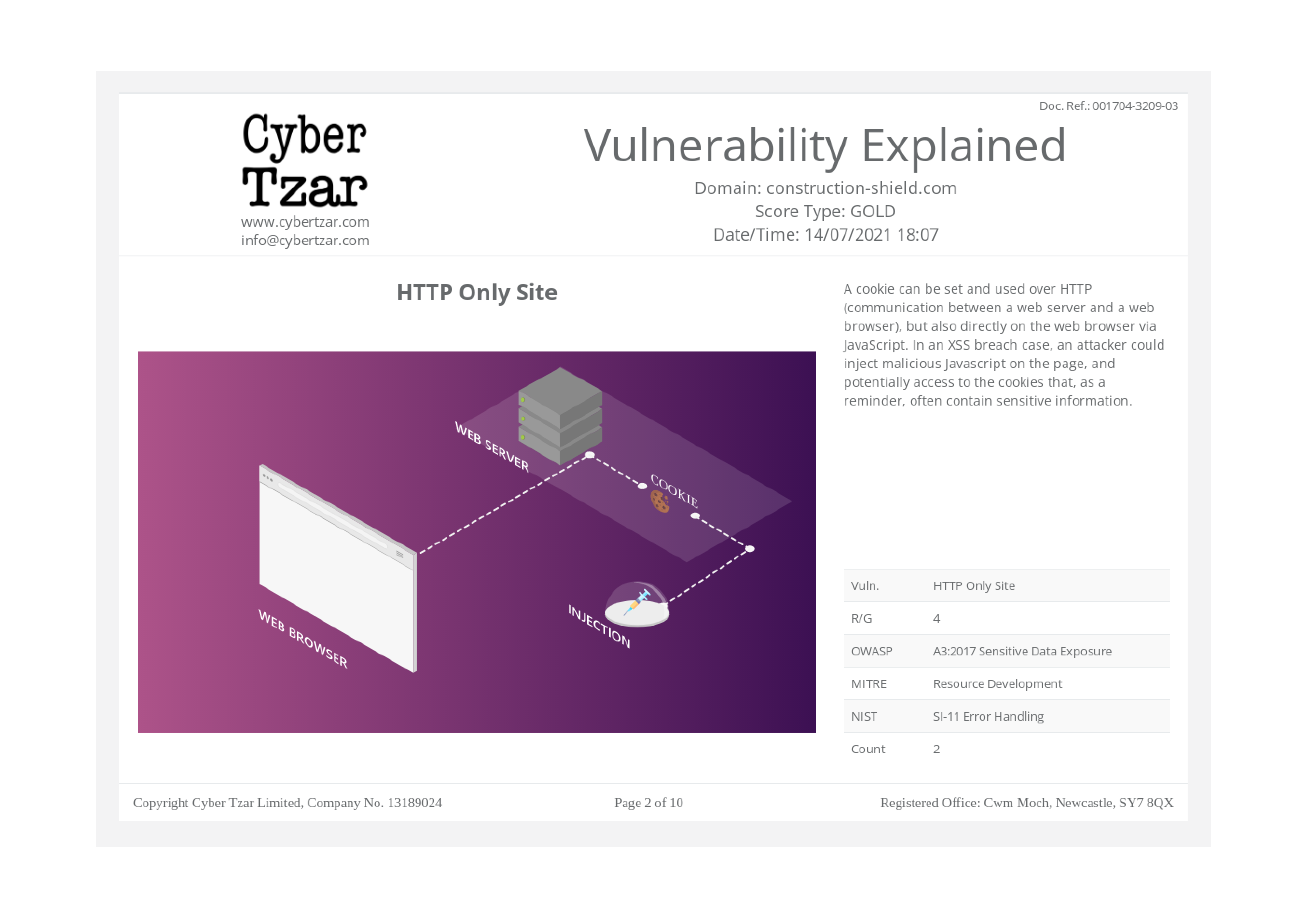 Cyber Tzar Top Ten Vulnerabilities Explained 1