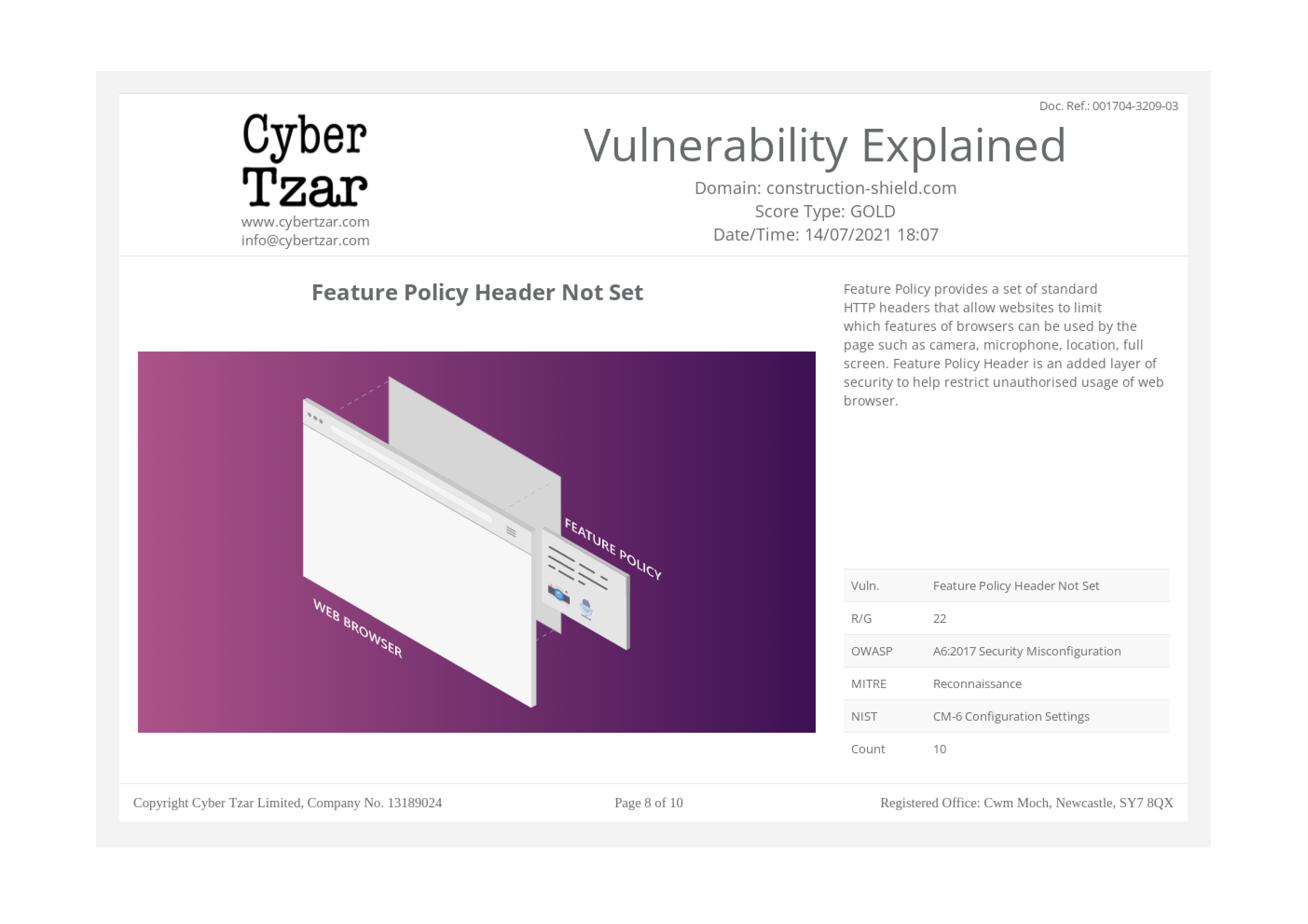 Cyber Tzar Top Ten Vulnerabilities Explained 7